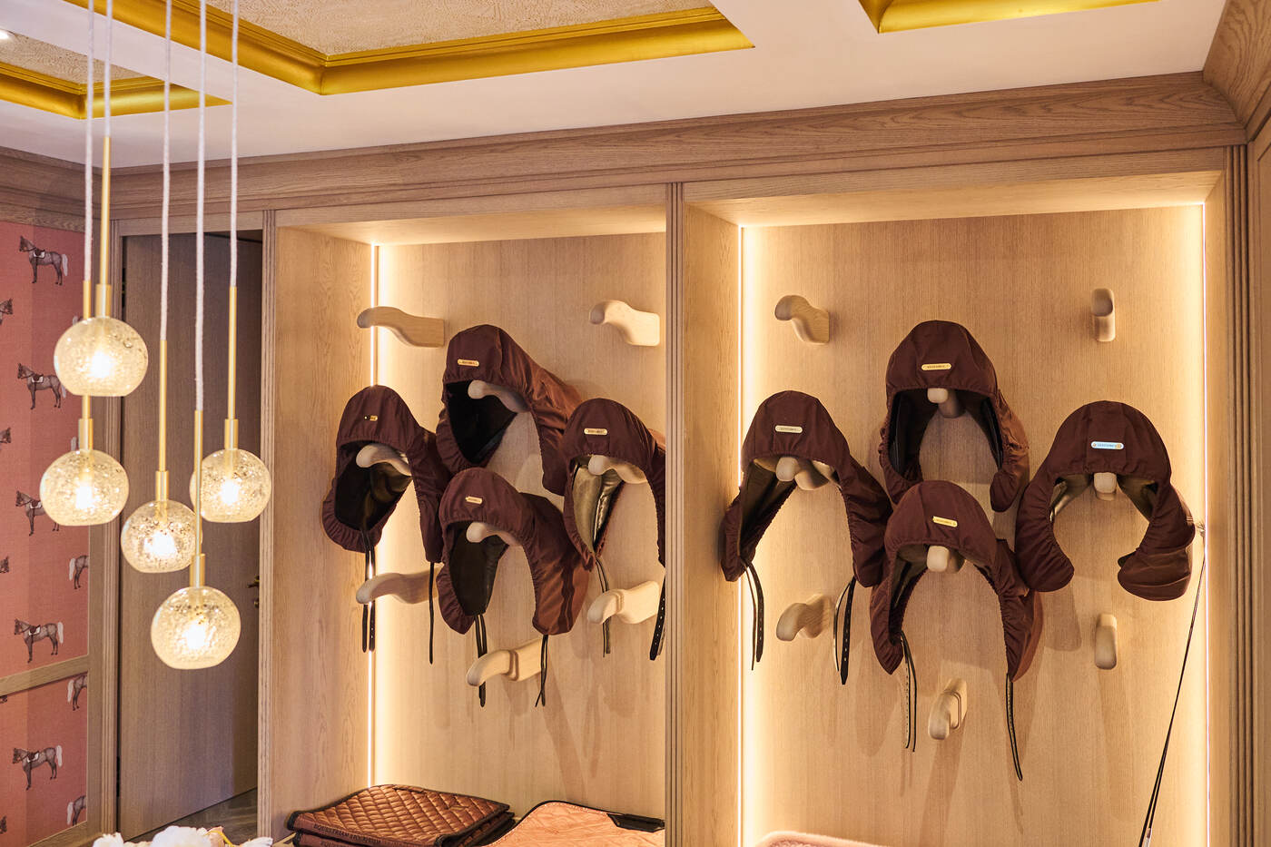 The tack room