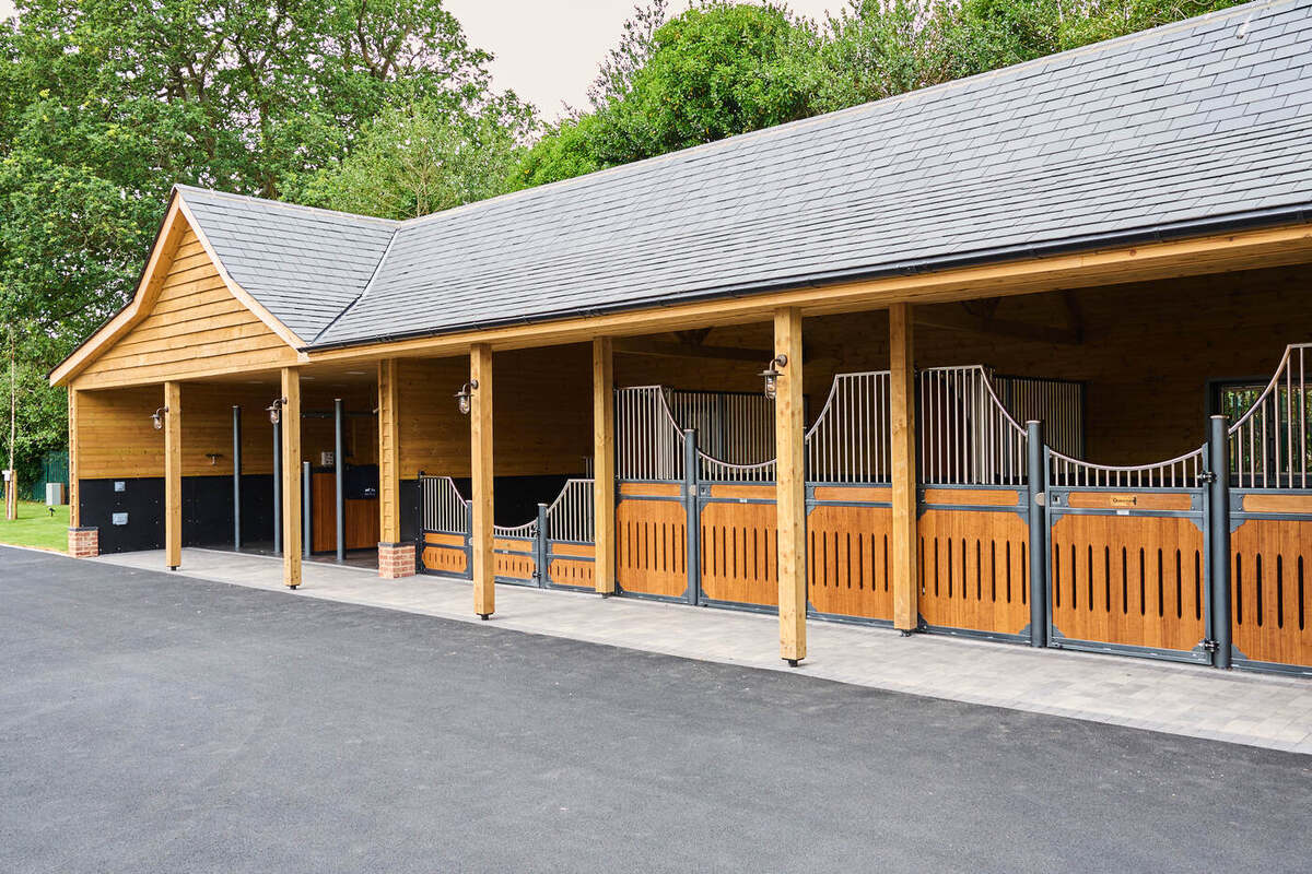 The stable block at The Park Saddle